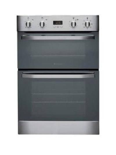 Hotpoint Ultima Dh93Cxs Built-In Multifunction Electric Double Oven - Stainless Steel
